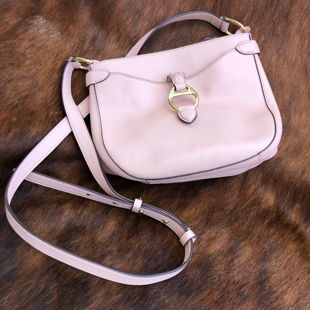 Ralph Lauren Allenville Crossbody Soft Pink Bag